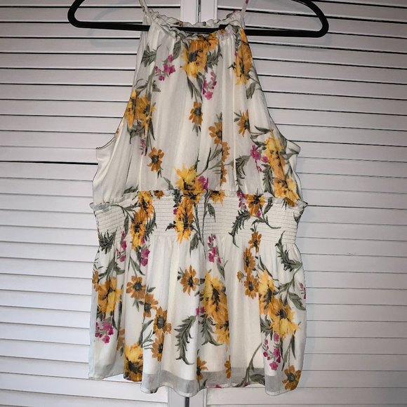 Express Tops - Express Floral Tank Top